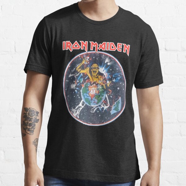 Iron Maiden - Killers World Charcoal - T-Shirt