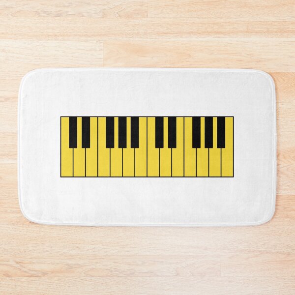 Item preview, Piano keyboard yellow designed and sold by Inspirationmotivation.