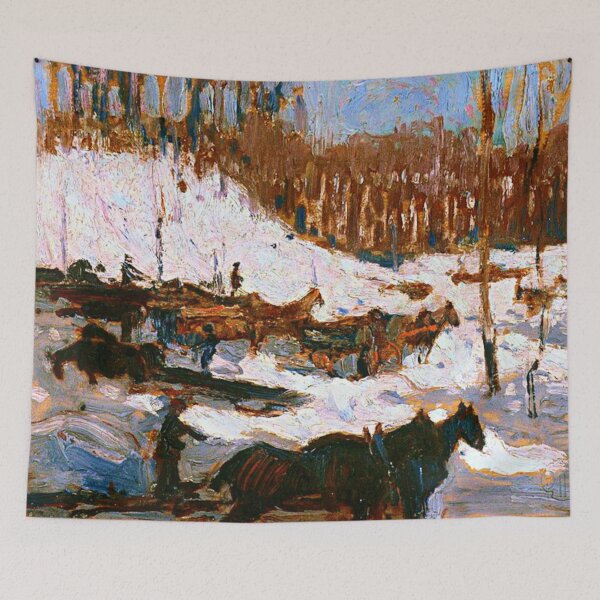 Item preview, Logging, Spring, Algonquin Park (1916) by Tom Thomson. designed and sold by IORI-PROFILER.