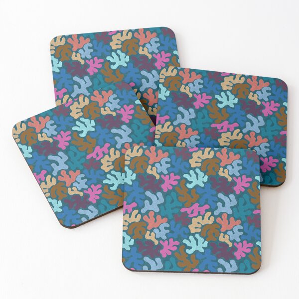 Item preview, Groovy Coral Retro Design designed and sold by Liadelyonart.