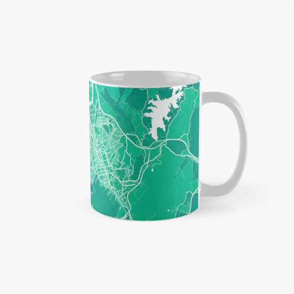 Item preview, Daejeon City Map of South Korea - Watercolor designed and sold by deMAP.