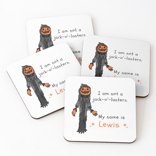 Item preview, I Am Not a Jack o Lantern. My Name is * Lewis * designed and sold by RoserinArt.