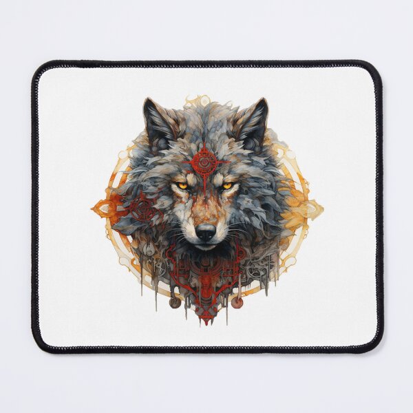 Item preview, Wolf Totem designed and sold by Stickermagician.