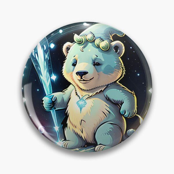 Item preview,  Polar Bear Wizard with snow-tipped wand designed and sold by gamertex.