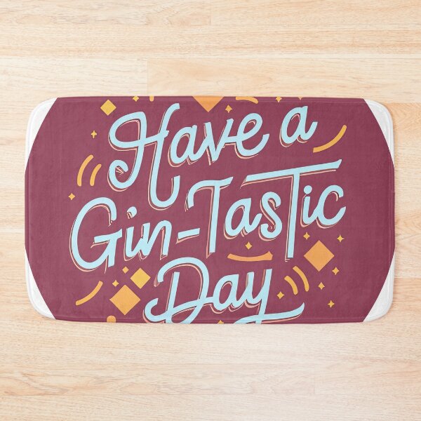 Item preview, Boozy Whimsy: Have a Gin-Tastic Day designed and sold by ZedOhEe.