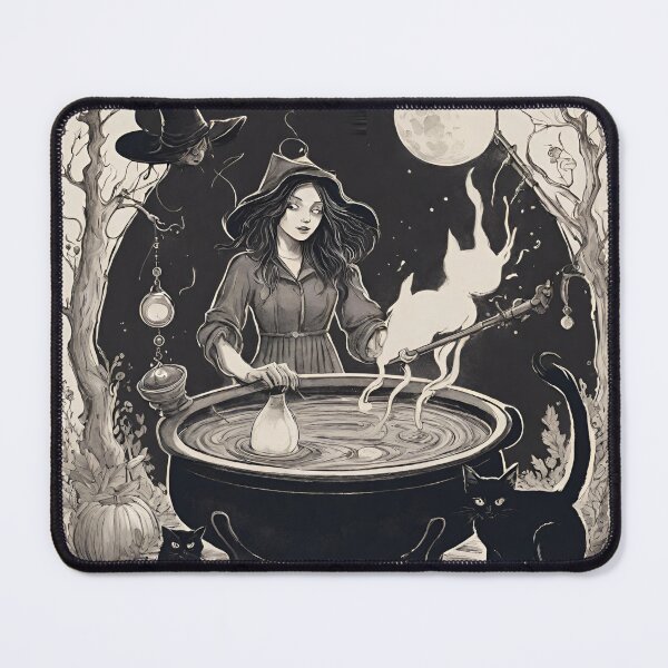 Item preview, Moonlit Witchcraft designed and sold by cozycozyart.