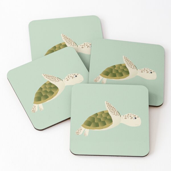 Item preview, Sea turtle cartoon vector on product designed and sold by Beerich888.