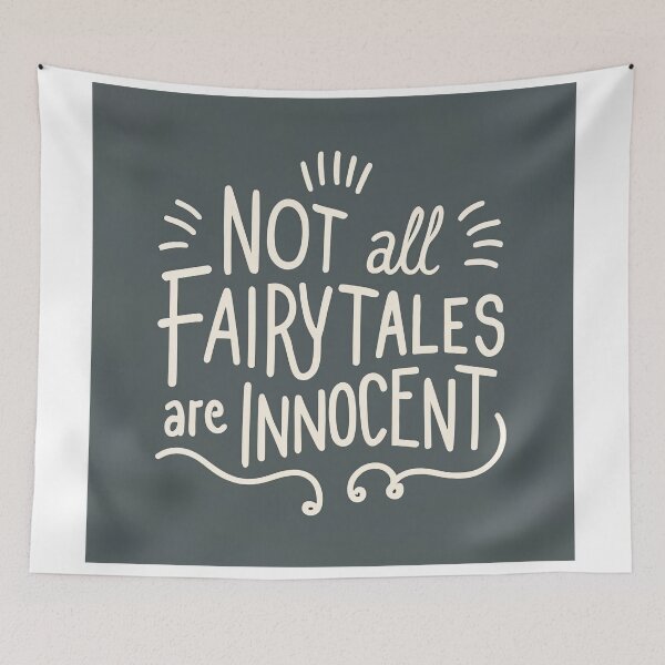 Item preview, Whimsical Fairytales Unveiled Typography designed and sold by ZedOhEe.