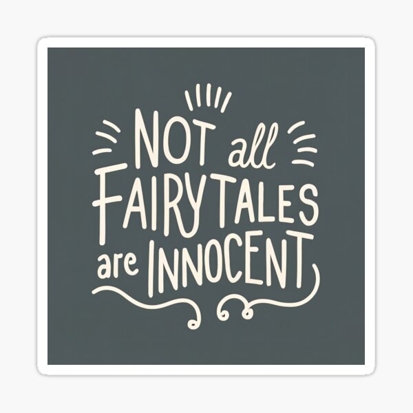 Item preview, Whimsical Fairytales Unveiled Typography designed and sold by ZedOhEe.