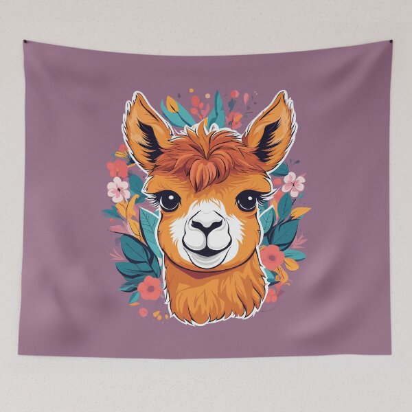 Item preview, Cute Alpaca designed and sold by WildlifeInc.