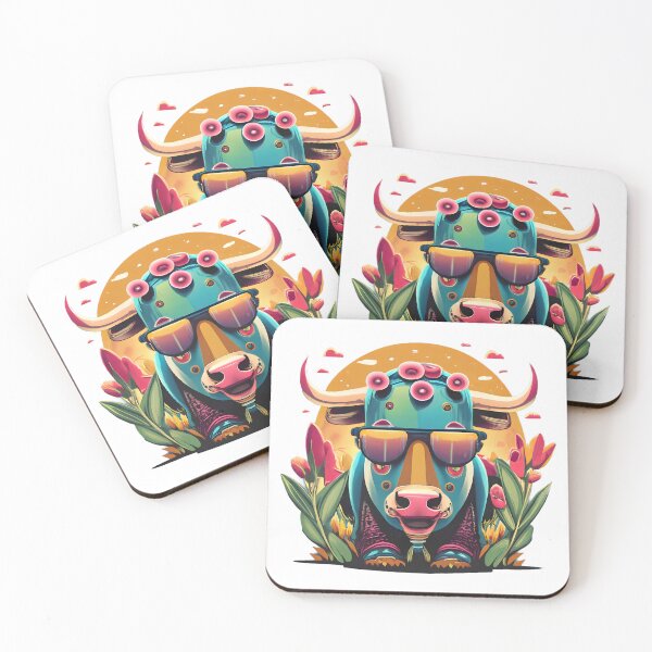 Item preview, Baby Bull Cool Style designed and sold by SabyDigitalArt.