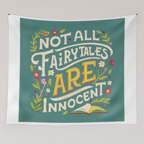 Item preview, Enchanting Not-So-Innocent Floral Fairytale designed and sold by ZedOhEe.