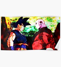 Póster Goku vs Jiren
