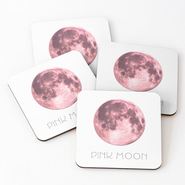 Item preview, Pink Moon Song | BOLD FULL MOON designed and sold by MyThemesDesign.