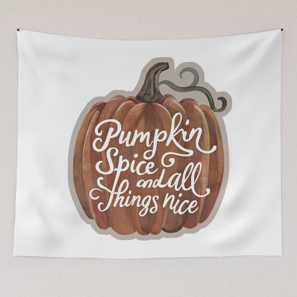 Item preview, Pumpkin Spice Whimsy: Rustic Watercolor Magic designed and sold by ZedOhEe.
