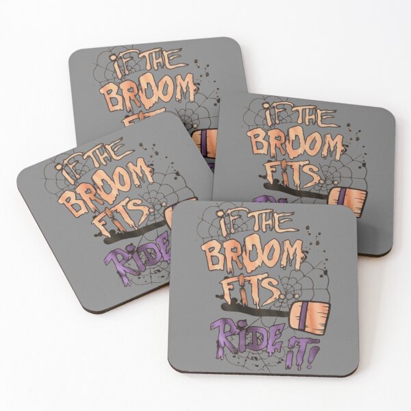 Item preview, If The Broom Fits Ride It designed and sold by Ezz-Design.