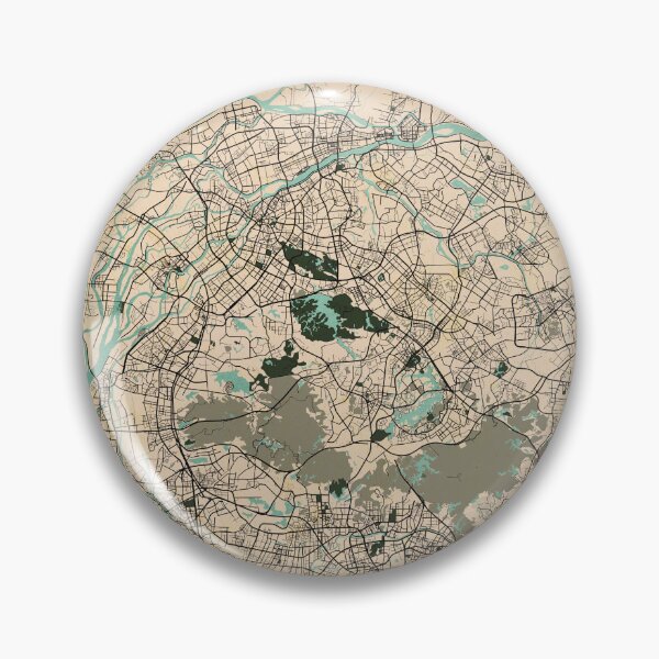 Item preview, Dongguan City Map of Guangdong, China  - Vintage designed and sold by deMAP.
