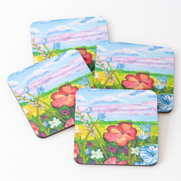 Item preview, Clouds and Wildflowers 102 designed and sold by AnnaPaints71.