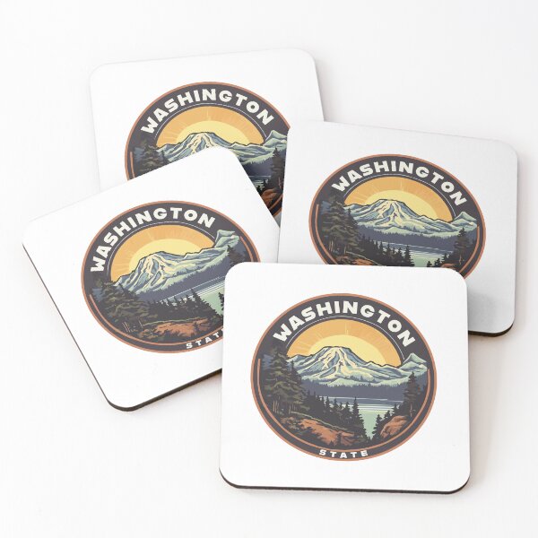 Item preview, Washington State Mountain Circle designed and sold by elmma design.