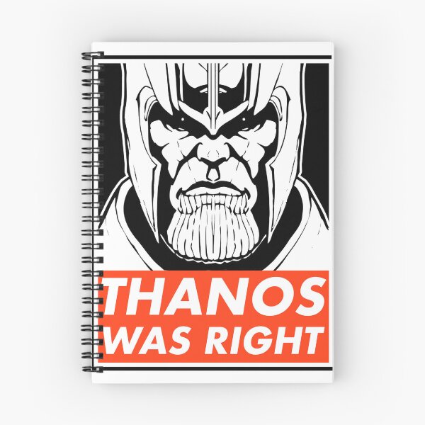 Item preview, Thanos was right designed and sold by fitzcarraldoink.