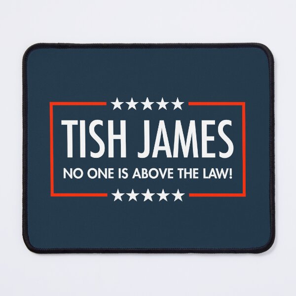 Item preview,  Tish James -No One is Above the Law (blue) designed and sold by Thelittlelord.