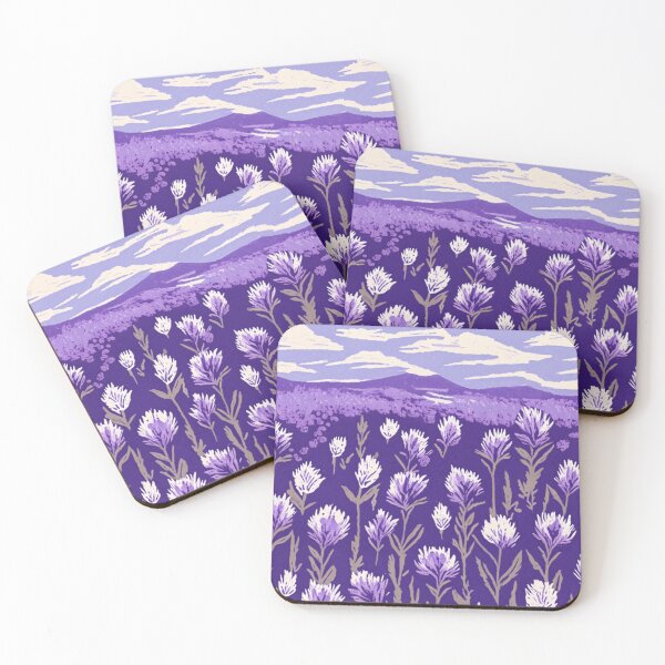 Item preview, Purple Flower Meadow Garden Landscape designed and sold by Deanmindvortex.
