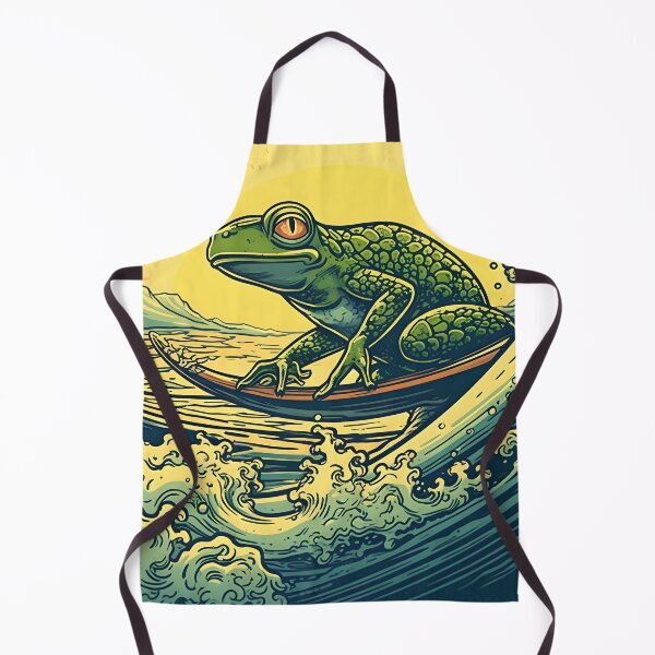 Item preview, Surfer Frog designed and sold by ai-depot.