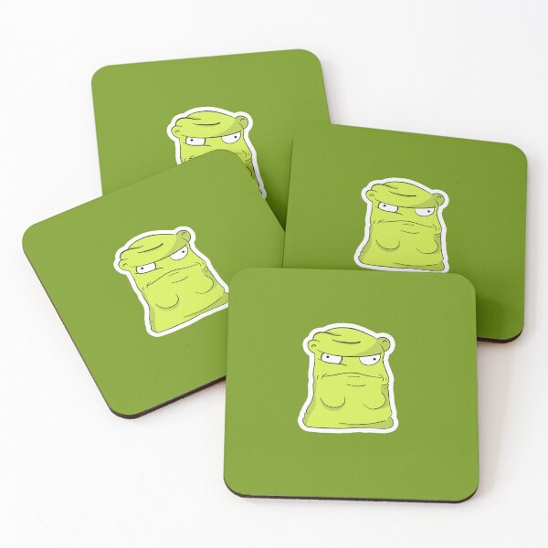 Item preview, Kids Toy Green Alien Bunny Ear Girl Burger designed and sold by VeryGoodShopp.
