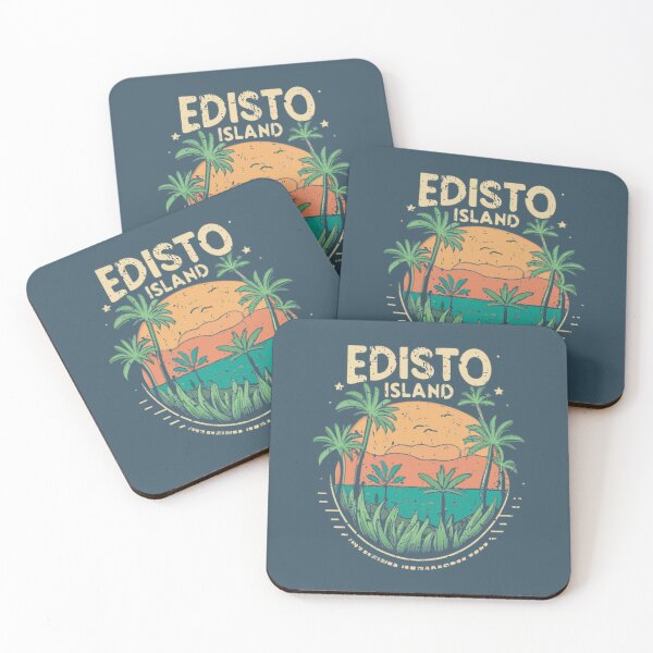 Item preview, Edisto Island South Carolina Retro Palmetto Sunset designed and sold by SubtleSplit.