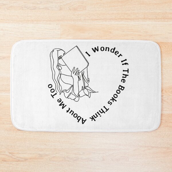 Item preview, I Wonder If The Books Think About Me Too designed and sold by Wiss2Arts.