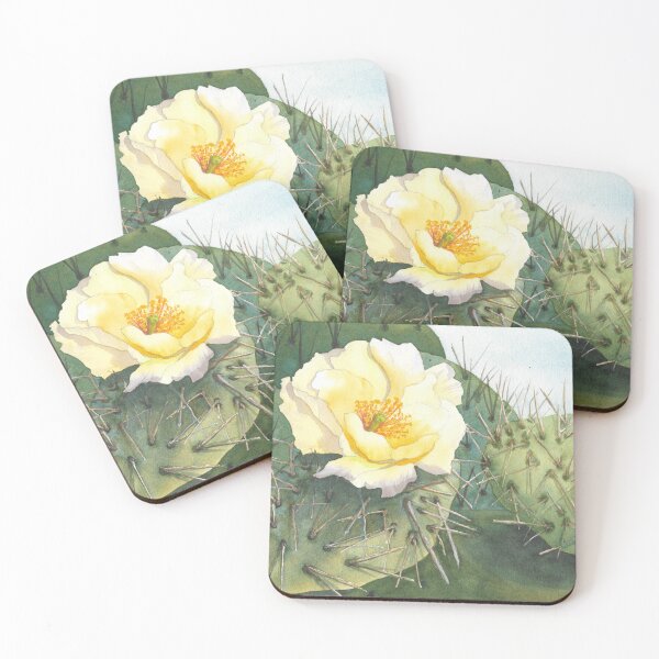 Item preview, Yellow Cactus Flower designed and sold by Kelli Noteman O'Brien.