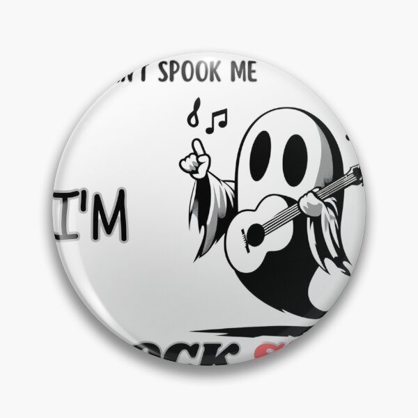 Item preview, Spooky Rockstar: Ghost Guitarist designed and sold by alaa-mously.