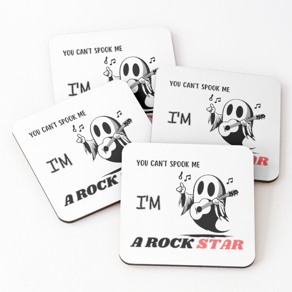 Item preview, Spooky Rockstar: Ghost Guitarist designed and sold by alaa-mously.