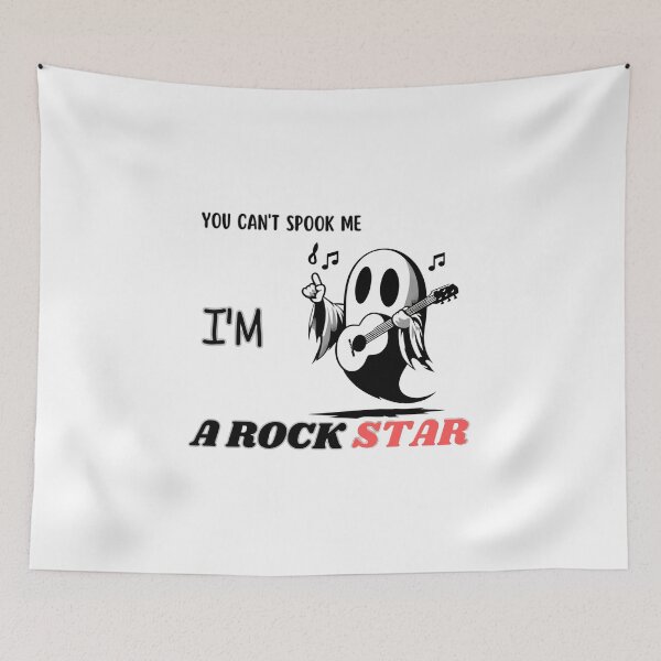 Item preview, Spooky Rockstar: Ghost Guitarist designed and sold by alaa-mously.