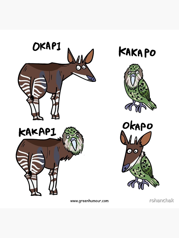 Premium Vector  Illustration with an okapi animal in a tshirt on