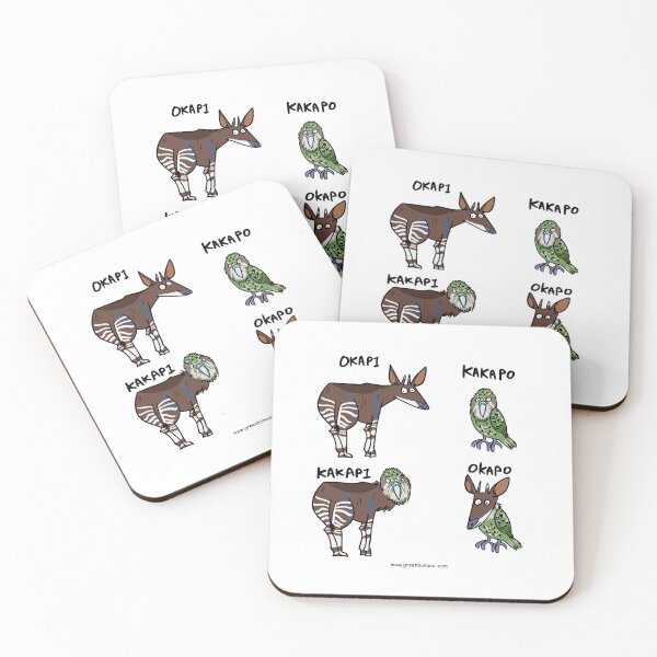 Item preview, Okapi Kakapo designed and sold by Green Humour.
