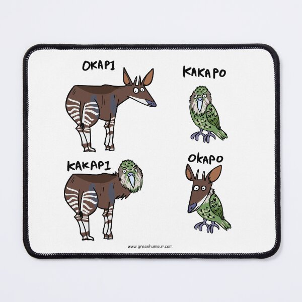Item preview, Okapi Kakapo designed and sold by Green Humour.