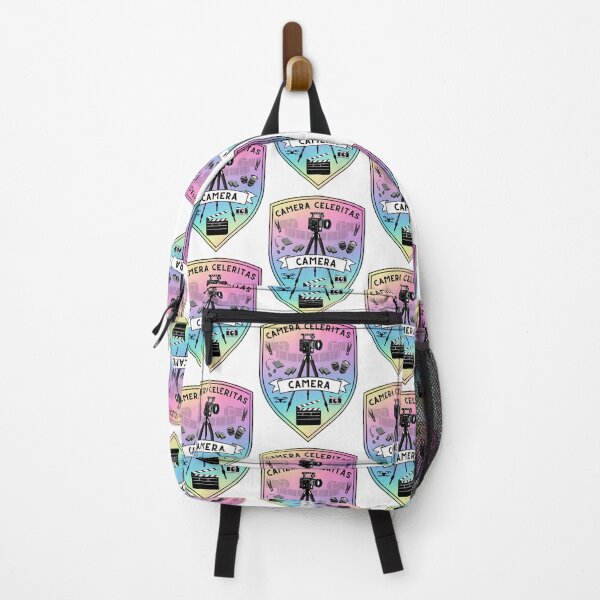 Item preview, Camera Coat of Arms | Rainbow designed and sold by StickyCinema.