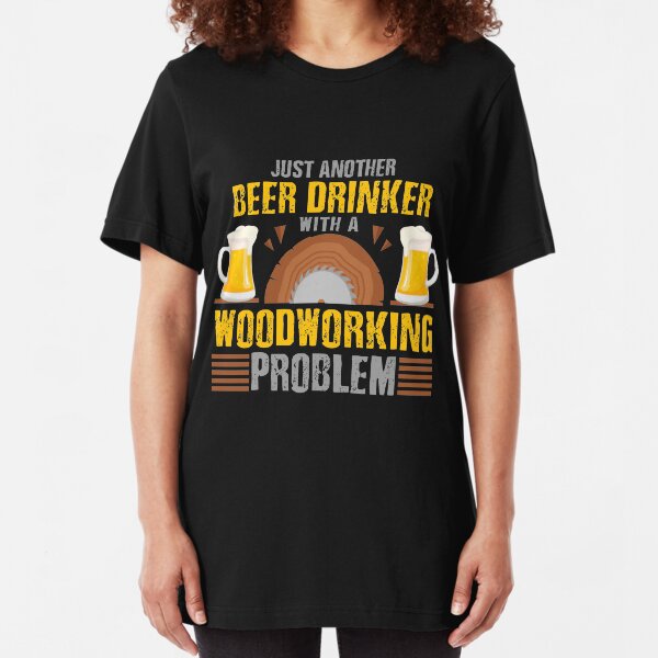Carpenter Fueled By Coffee Funny Carpentry Graphic T-Shirt