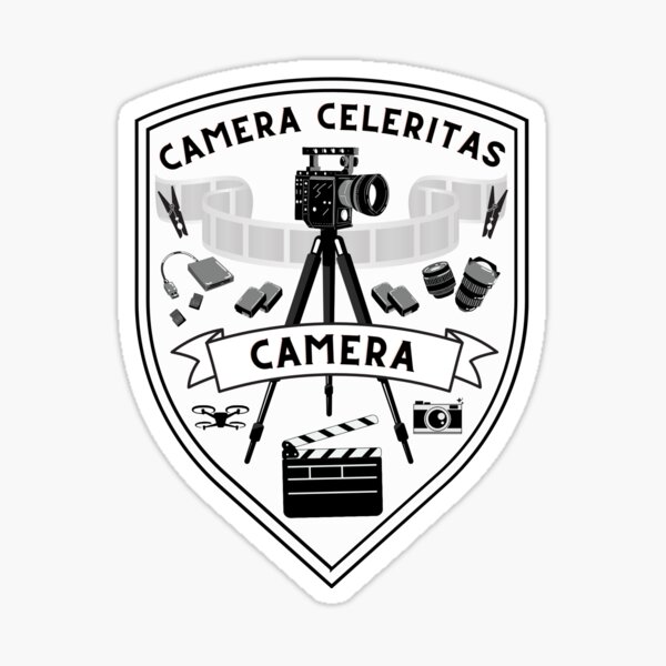 Item preview, Copy of Camera Coat of Arms | White designed and sold by StickyCinema.