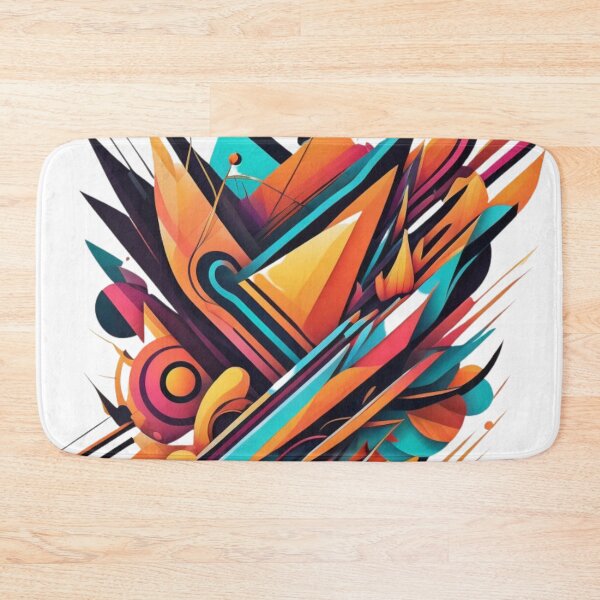 Item preview, Colorful digital art pattern designed and sold by LavaCreative.