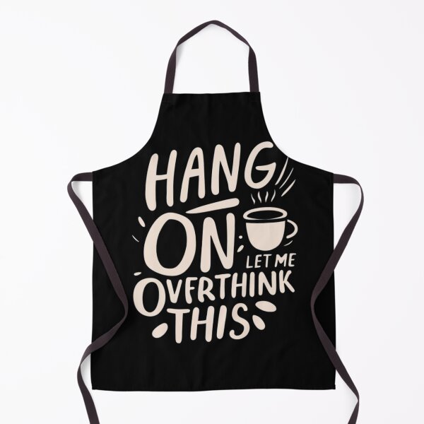 Item preview, Hang on let me overthink this with coffee designed and sold by Mika2525-smile.