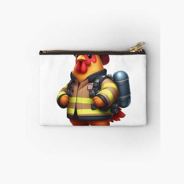 Item preview, Fancy Hero Chicken: The World's Firefighter in the Body of a Chicken!" designed and sold by TRONBOY.