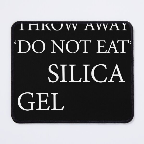 Item preview, Silica Gel Do not eat throw away white packet designed and sold by GreenGuyTees.