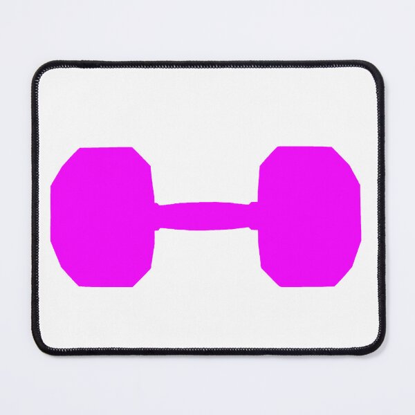 Item preview, Pink Work out shirt Dumbbell designed and sold by GreenGuyTees.