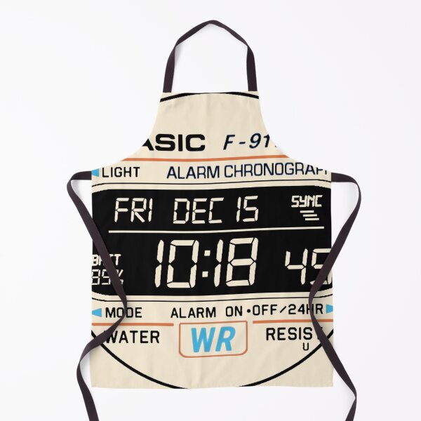 Artikelvorschau, Schwarzes Retro-Digitaluhr-Gesicht entworfen und verkauft von BigCreation.