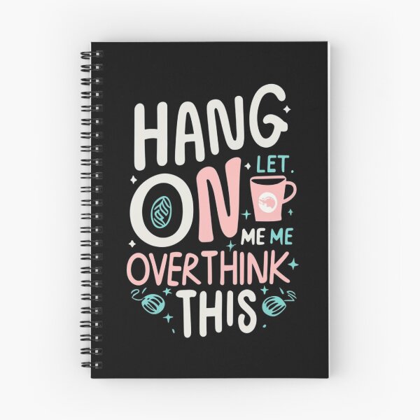 Item preview, Hang on let me overthink this with pink coffee designed and sold by Mika2525-smile.