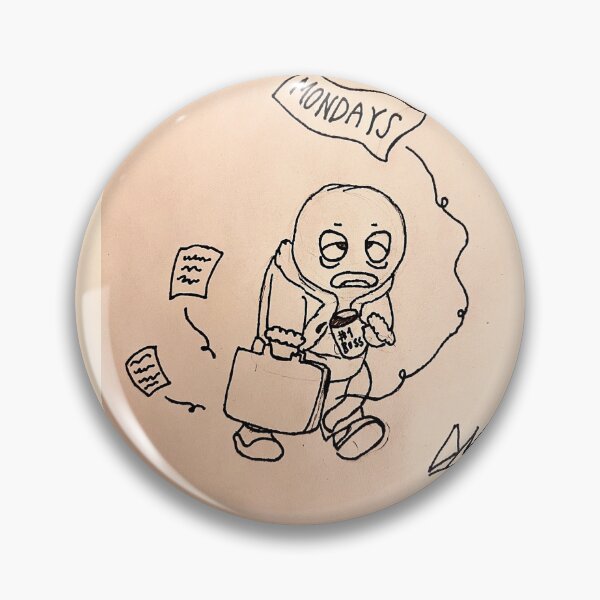 Item preview, I hate Mondays  designed and sold by Artsymao.