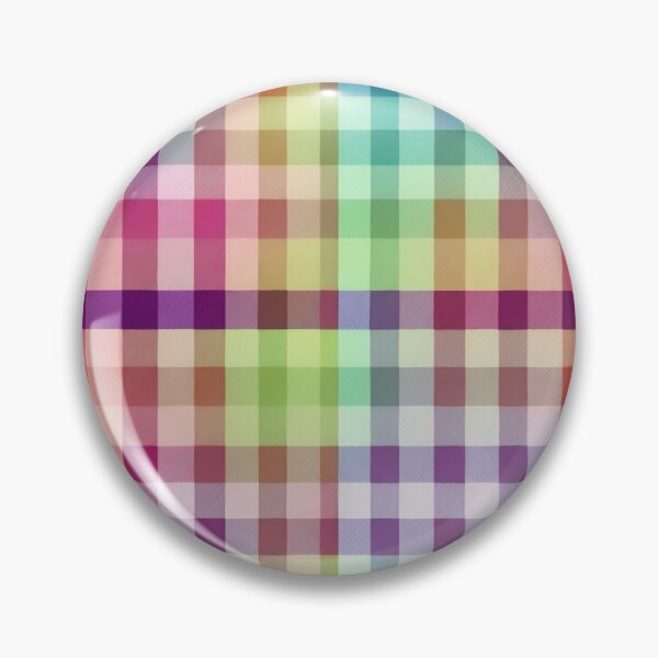 Item preview, Colorful check pattern composed of bright colors designed and sold by fc2c.