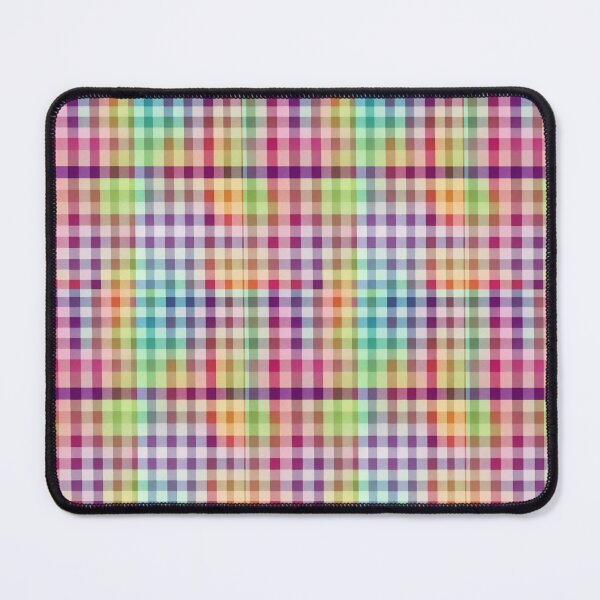 Item preview, Colorful check pattern composed of bright colors designed and sold by fc2c.